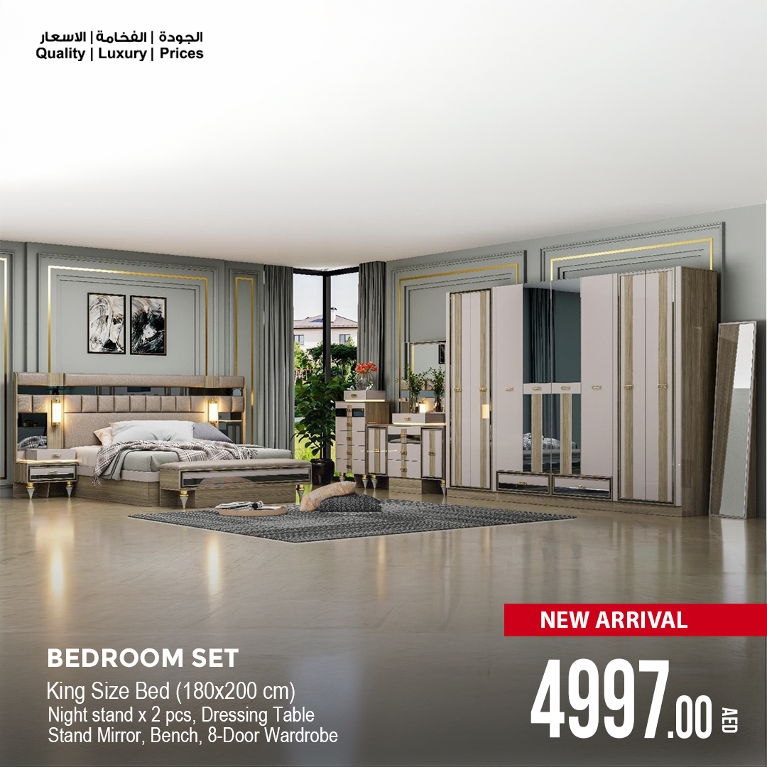 ansargalleryuae's tweet image. 🛏️✨ اكتشفوا التشكيلة الجديدة من غرف النوم الفاخرة في أنصار مول الشارقة 💫
تصاميم أنيقة، جودة عالية، وأسعار تناسب كل الأذواق ❤️
✨ Discover the new bedroom collection at Ansar Mall Sharjah 💫
Elegant designs, premium quality &amp;amp; unbeatable prices 🛏️
#AnsarMall #BedroomCollection