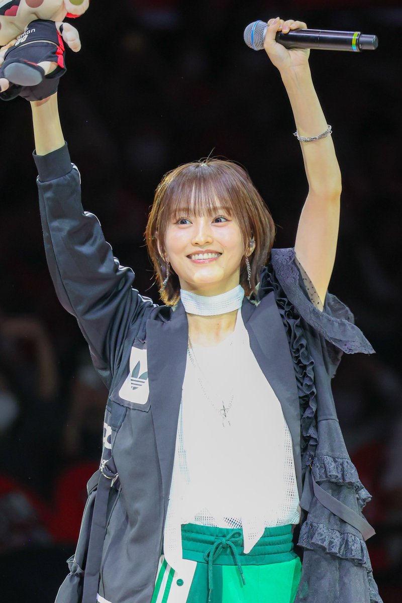 彩ちゃん可愛かった🥰 #山本彩 #大阪エヴェッサ