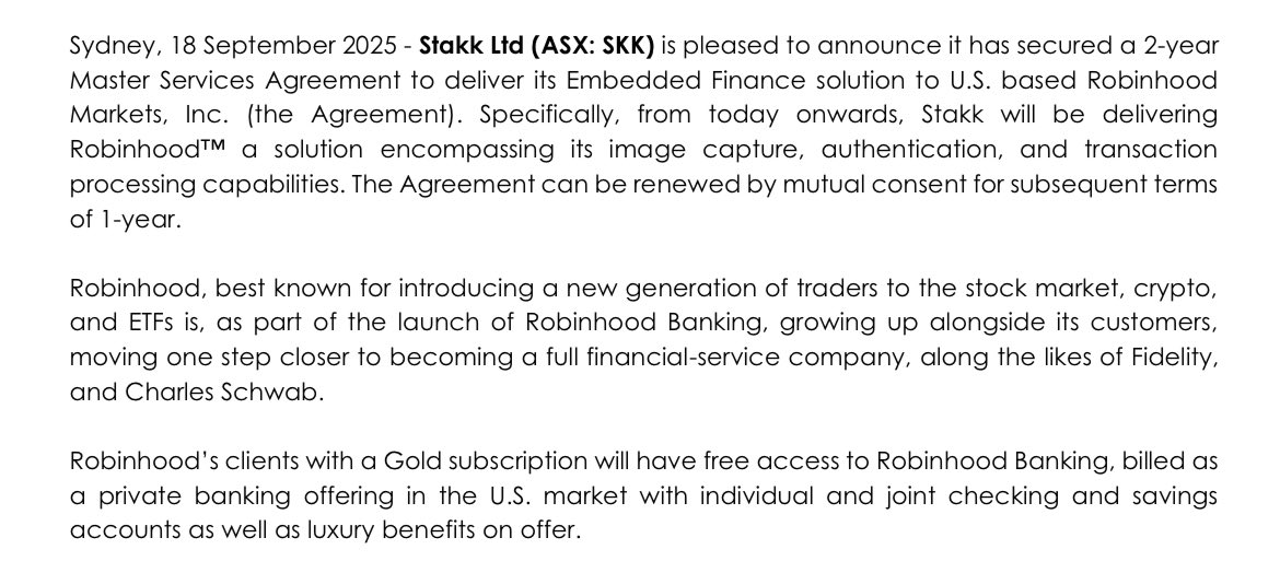 elonomics's tweet photo. @shaishav81 Secondly Robinhood:

Looks to be supporting the rollout of Robinhood Banking. Big use case here is transaction processing. Would say this is a much bigger net compared to the Chime. Robinhood will be releasing results this week and updates will likely have a bearing on SKK SP. https://t.co/zZsQoB2FnP