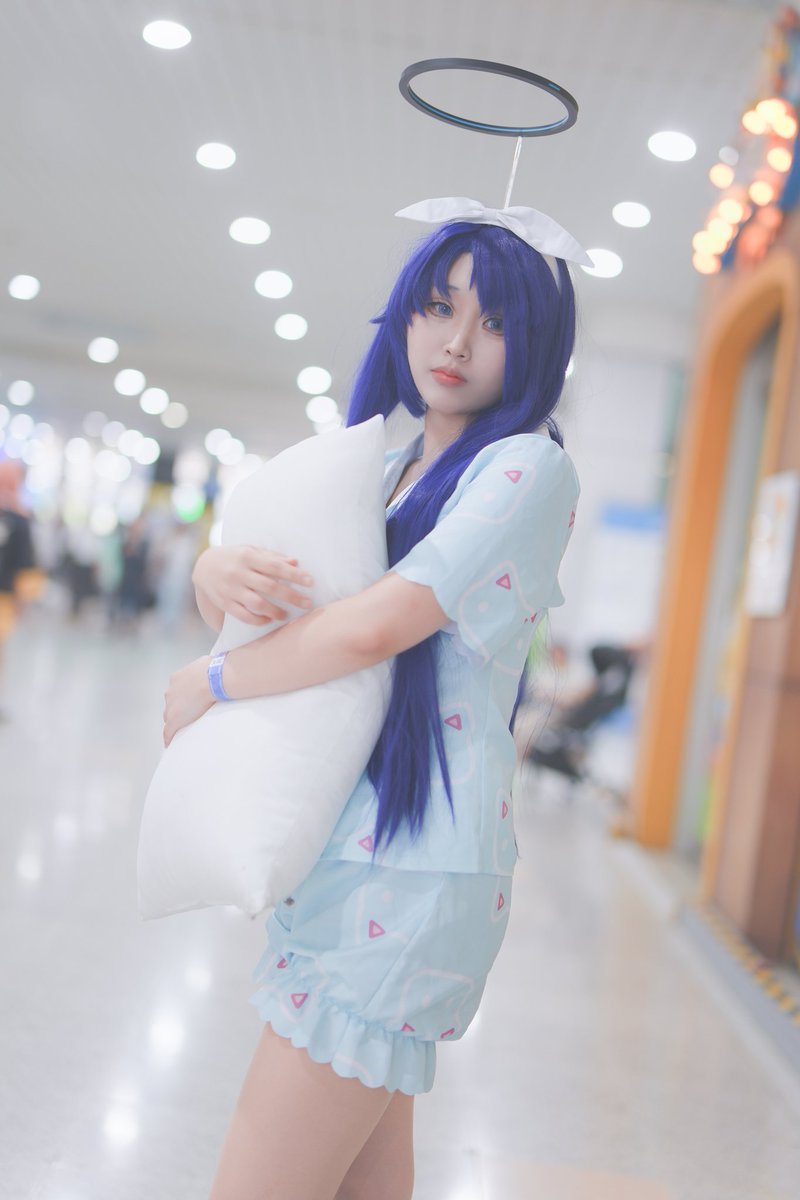 早瀬ユウカ(パジャマ)
#ブルアカ #BlueArchive