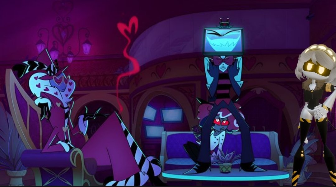 V in the company of other vVvs
=^ᴥ^=

#V #MurderDrons #HazbinHotel #VVV