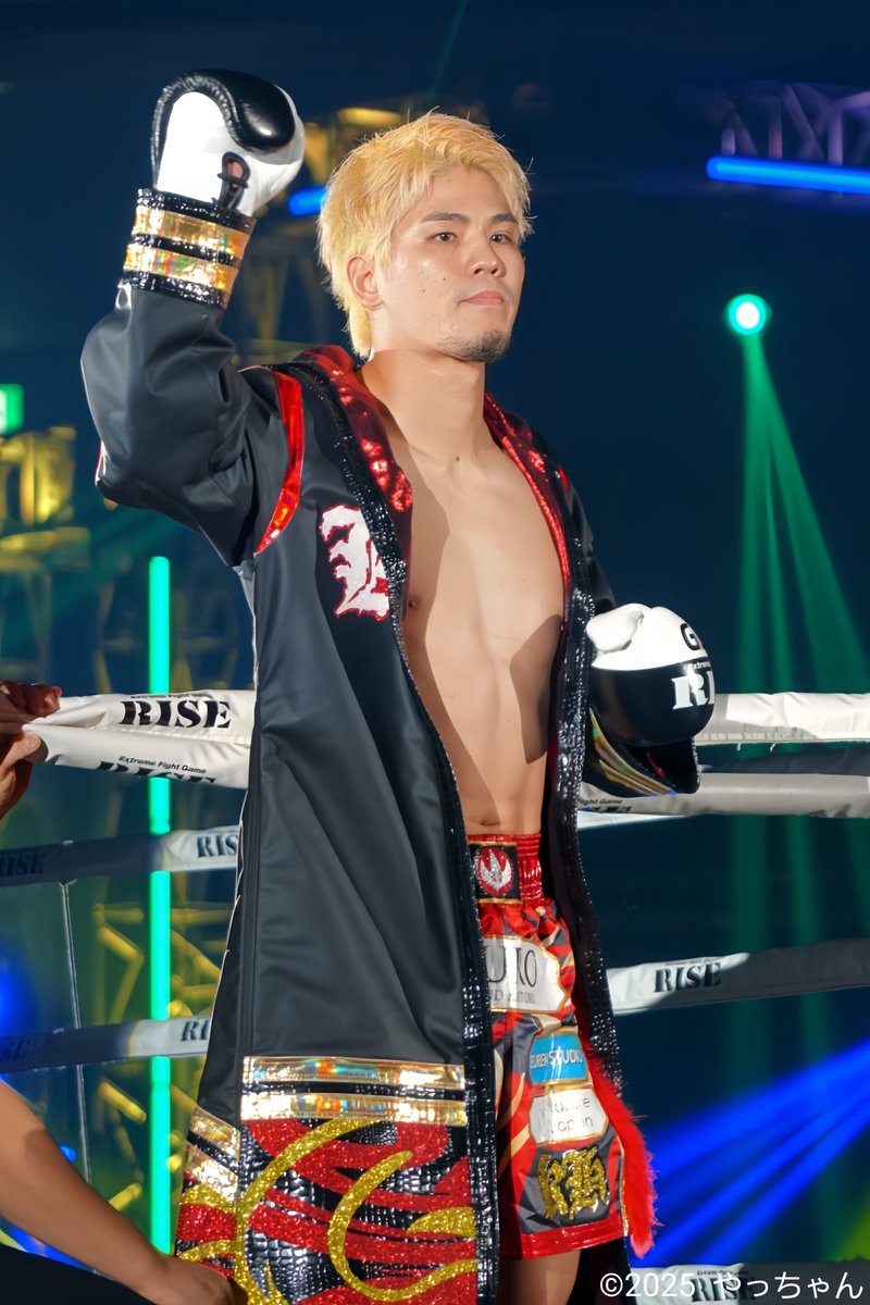 OURO_RUF's tweet image. 推しが勝つ事の喜びを改めて知った日🥹

 #原口健飛 
 #魅惑の蹴才革命児 
 #RISE_WS FINAL 2025
 #令和7年11月2日