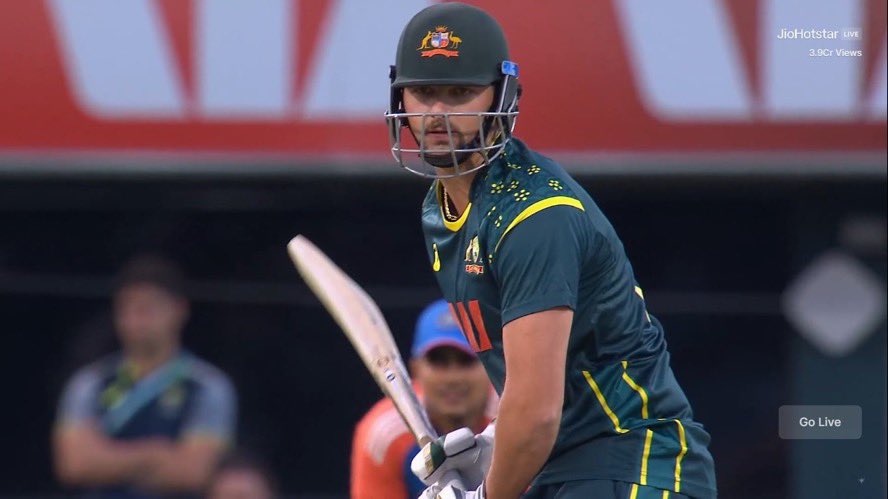 ishqsufiyana00's tweet image. Tim David departs after a fantastic innings 74 off 38 balls. He also completed 100 sixes in T 20 internationals.
#Timdavid #AUSvsIND