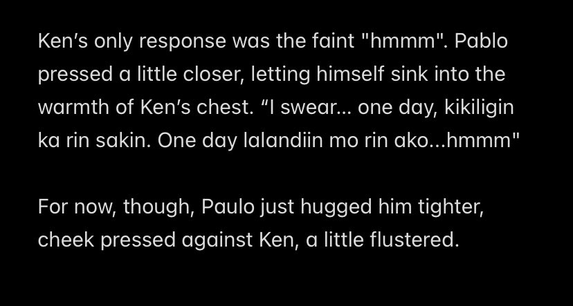 Daddy 

One tweet seken au
#seken #pabken