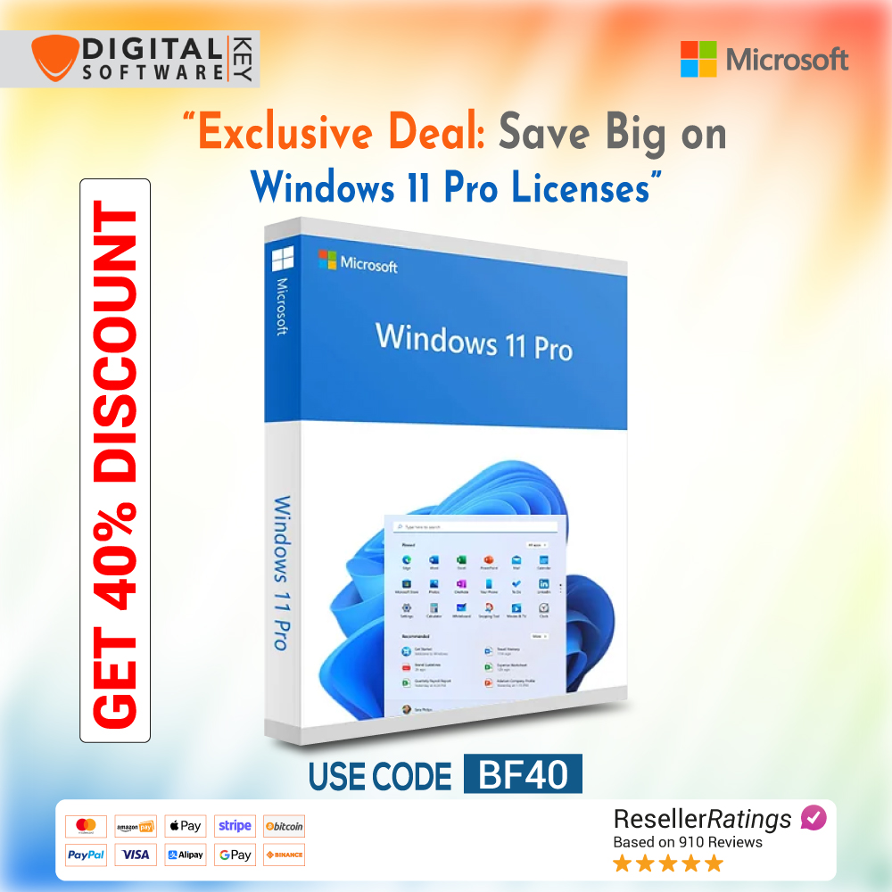 roberts8080's tweet image. Grab Windows 11 Professional at 40% OFF! Use code BF40 at checkout.
✅ 100% Genuine Microsoft License
 ✅ Secure Payments &amp;amp; 24/7 Support
Don’t miss out—limited time only!
 🛒 Shop now: digitalsoftwarekey.com/product/window…
#HalloweenLastOffers #Windows11 #DigitalSoftwareKey