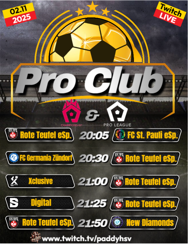 Rote Teufel E-Sport Pro Club tweet media