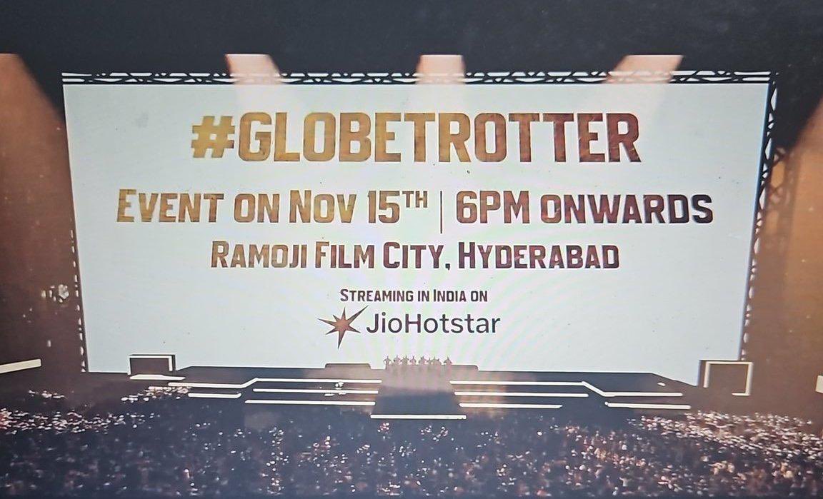 rajb_dev's tweet image. The #GlobeTrotter is coming..
@urstrulyMahesh @ssrajamouli