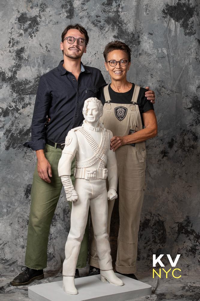 A very special THANK YOU to Diana Walczak for coming to KVNYC sharing HERstories, not only bringing THE HIStory Statue that never been seen publicly for 30 years but also the HIStory baby Jackson! We love you so much!
Photo Credits: Steven Paul Whitsitt