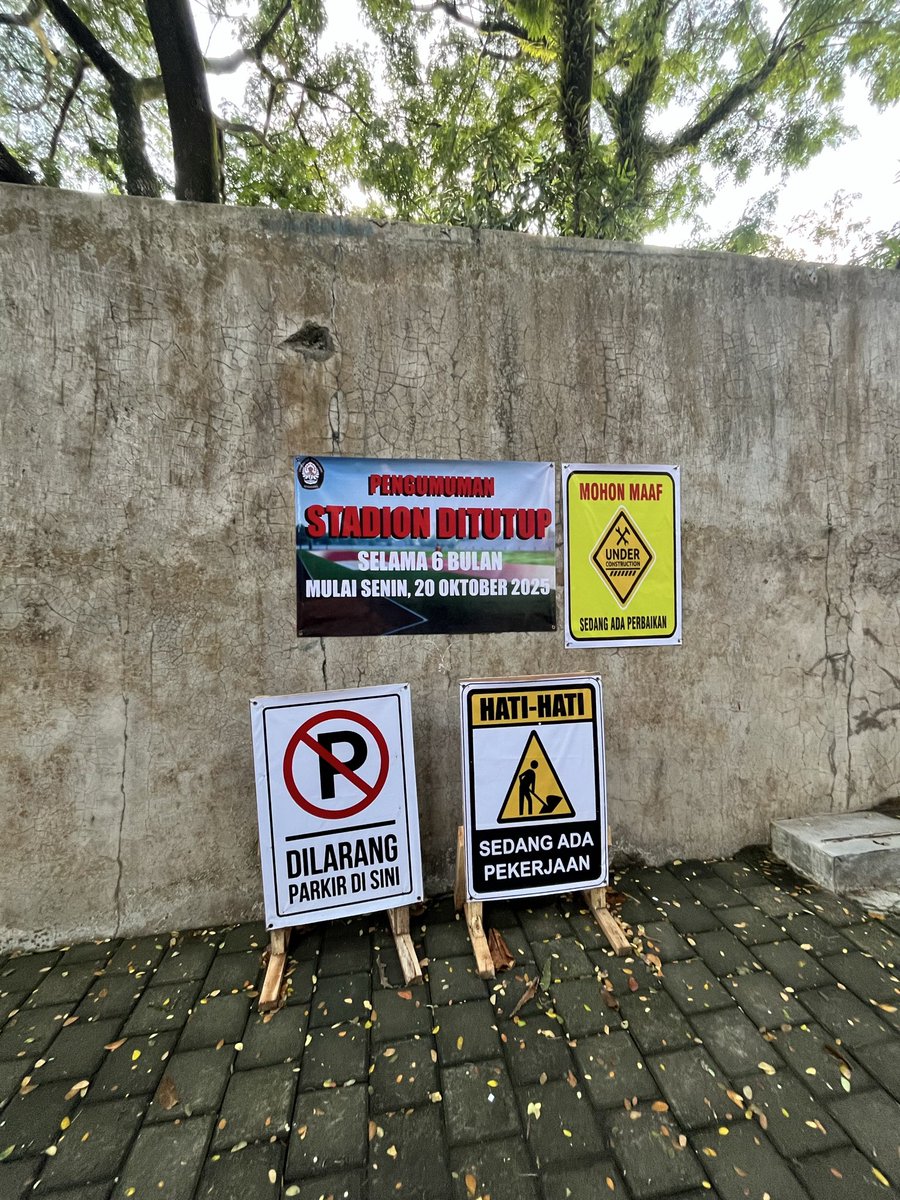 udah mau lulus stadion malah ditutup😭