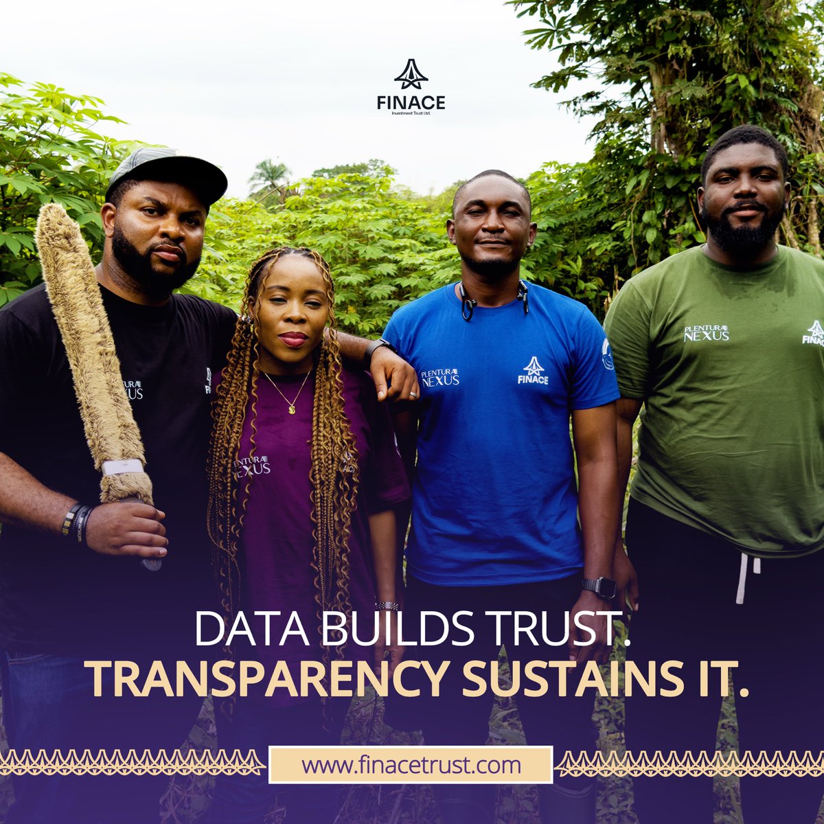 FinaceTrust's tweet image. Trust isn’t promised — it’s proven.

With every transaction visible and every milestone verified, FINACE makes transparency the new standard for investing in Africa.

Because when data speaks, trust follows.

#DataDrivenTrust #FintechAfrica #BlockchainTransparency #SmartCapital