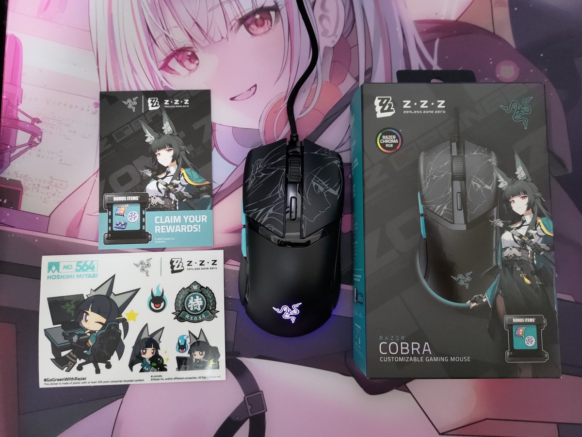 XAXAnyan's tweet photo. RAZER x ZZZ
✌️ https://t.co/10F9AV1jkA