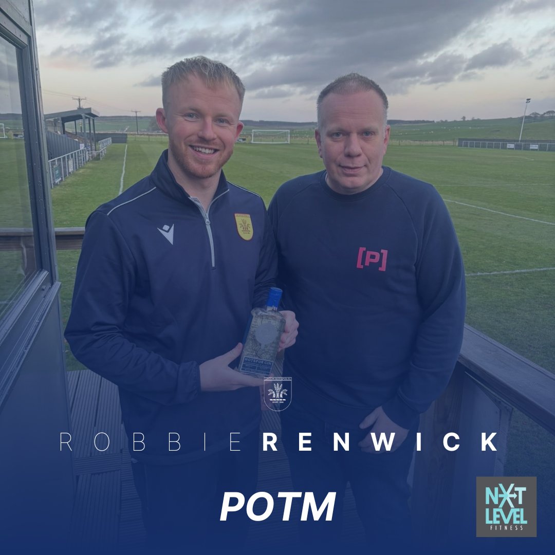 👏 Congratulations to Robbie Renwick, yesterday's Player of the Match! 🙌

A big shift from Robbie yesterday. 👏

Robbie is kindly sponsored by NXT Level Fitness

🔗 nxtlevelfitness.net

#POTM 🔵⚪️