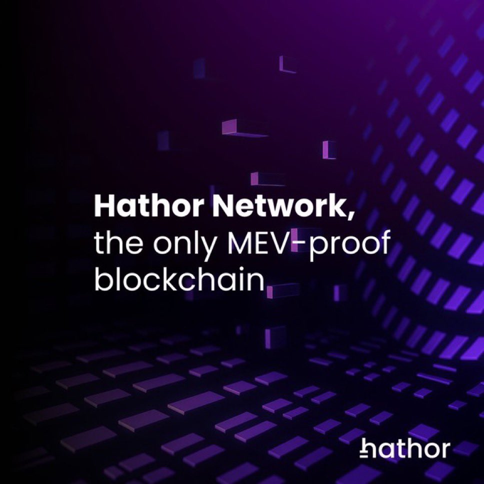 We agree.

And we have an answer for that:
blog.hathor.network/hathor-the-onl…

$HTR