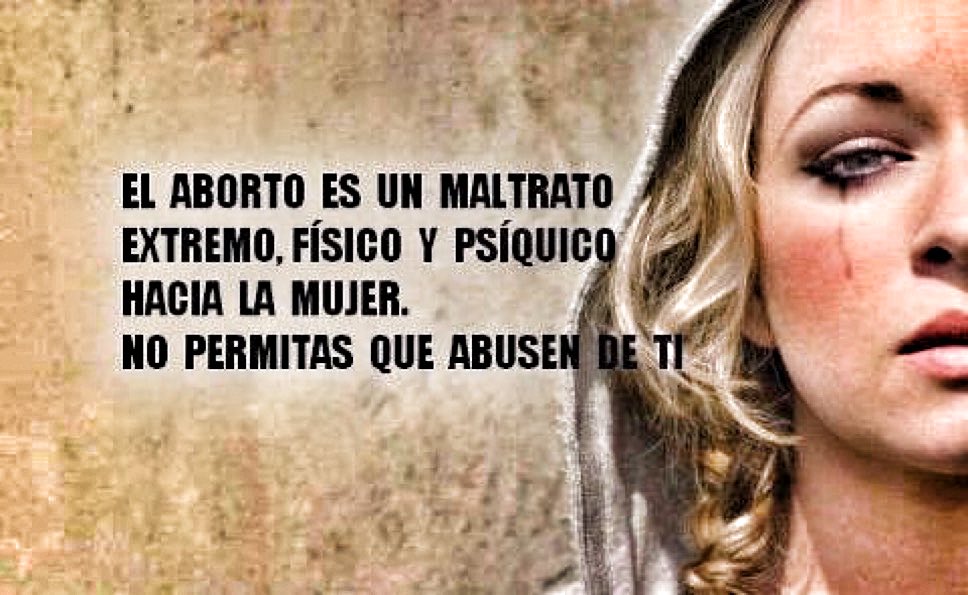 porlavida2014's tweet image. Cuando ofrecen el #Aborto como la salida al &quot;problema&quot;, deliberadamente no te informan que ahí comienza el verdadero &quot;problema&quot; de tu vida. #SindromePostAborto #SiAlaVida