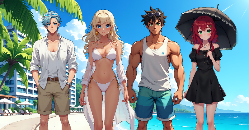 primaldevgames's tweet photo. An endless AI Visual Novel with animations, voices, and music. Be anyone, do anything!