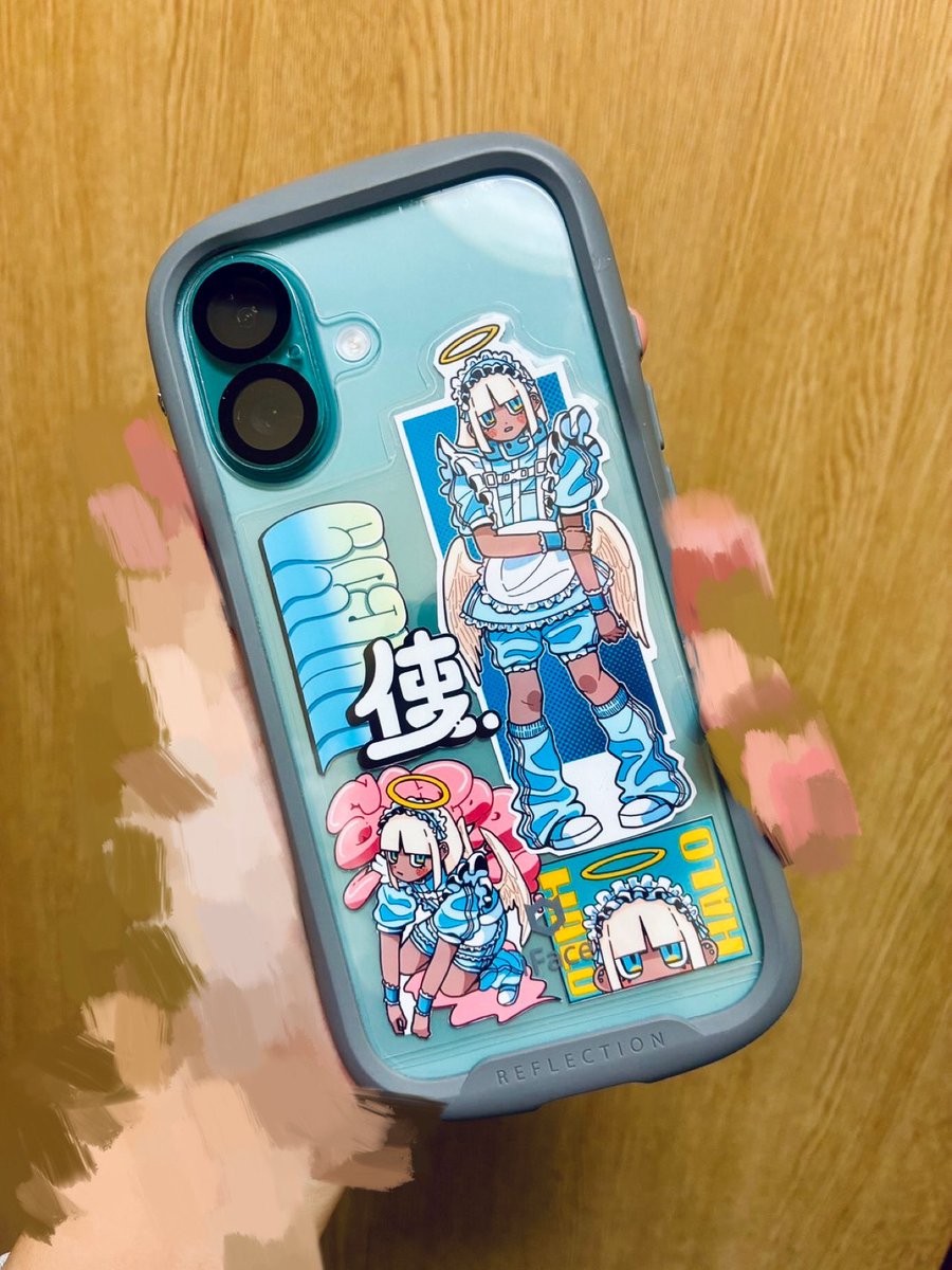 minaiaya's tweet photo. #LTsticker
印刷してスマホに挟んだぞー！！！
スマホの色とピッタリで嬉しい🕺🕺かわいすぎる🩵🪽 https://t.co/7JnQcdjbln