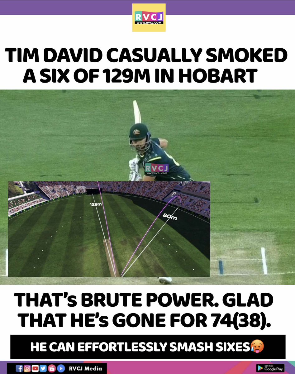 RVCJ_Sports's tweet image. Tim david 
#timdavid #australia #AustralianCricket