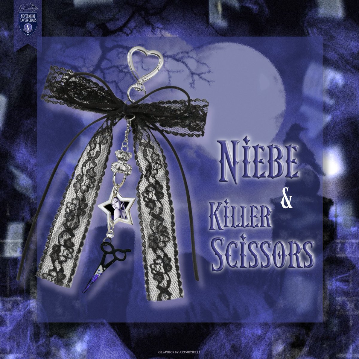 synxvinyl's tweet image. ㅤ 

✟ 𝕹𝐈𝐄𝐁𝐄  ⋮  ゛Moving to the other side of the stage, she made sure to toss @faodeil a keychain as well, hoping this would be her ticket to escape her fate. 

ㅤ