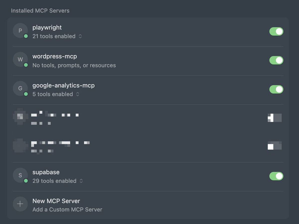 HelloAlberuni's tweet image. So far I&apos;ve been using these MCP (Model Context Protocol) with @cursor_ai  in my actual work, not just as an experiment, but in production level use cases. 

And I can confidently say that #MCP is the future of efficient, impactful work.

#AI #MCP #ProductivityHacks