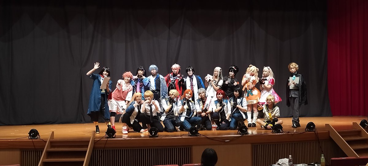 １１月の　#COSSAN at #TCC in #高田馬場　
#コスプレコレクション　でPAでした！
今回ポップカルチャーフェスとTCC、２つのステージ連チャンということでアイドルライブ・富士大ダンス部・コスダンパフォ…ダンス祭り
それぞれダンスが違ってどれも素晴らしかったです😆

皆様お疲れ様でした✨