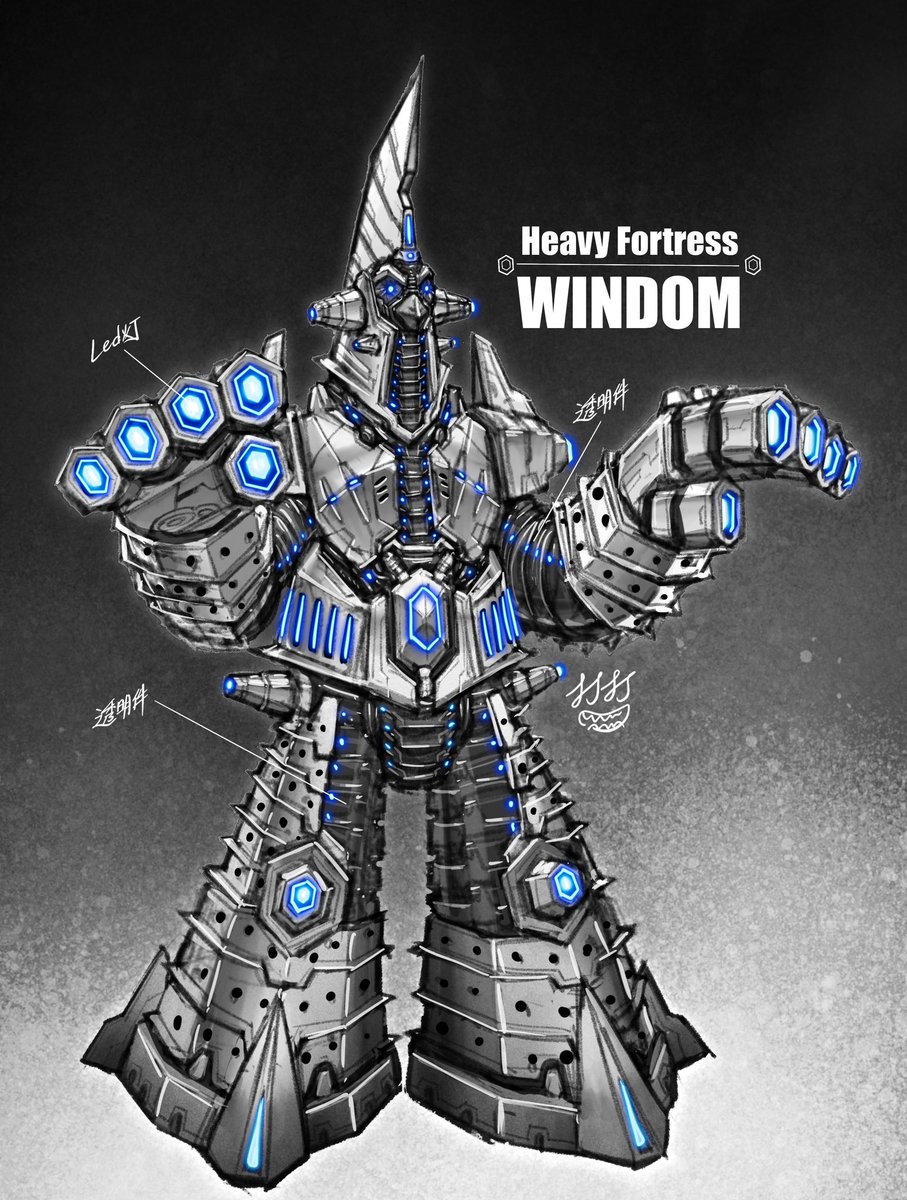 日本2026WF冬乌英达姆1/6发光雕像
原型制作中，将在2026WF冬展出
概念设计：打打
原型制作：打打
原型监修：Bixite
灰色部分为透明件内部带电路细节，发光部分为LED跑马灯可全身变色。