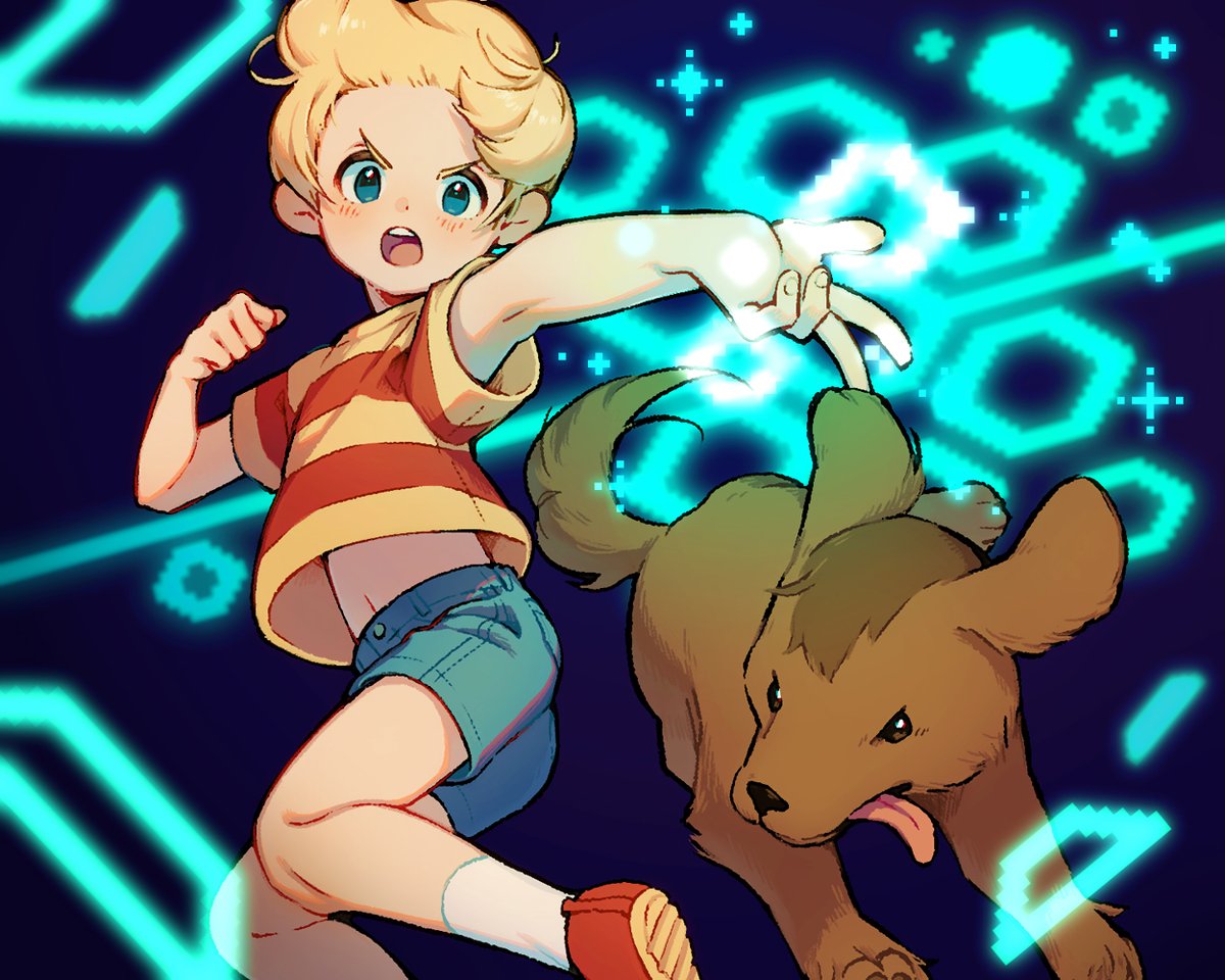 リュカとボニー　#MOTHER3