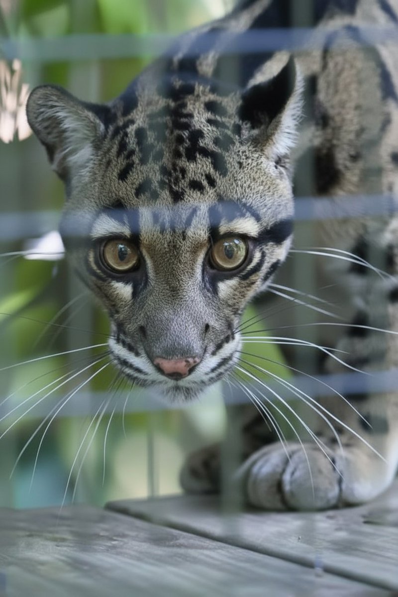 Rockleohana's tweet image. 今日も1日お疲れ様でした𓂃𓂂ꕤ*.ﾟ

#ウンピョウ  #雲豹  #CloudedLeopard 
#ズーラシア