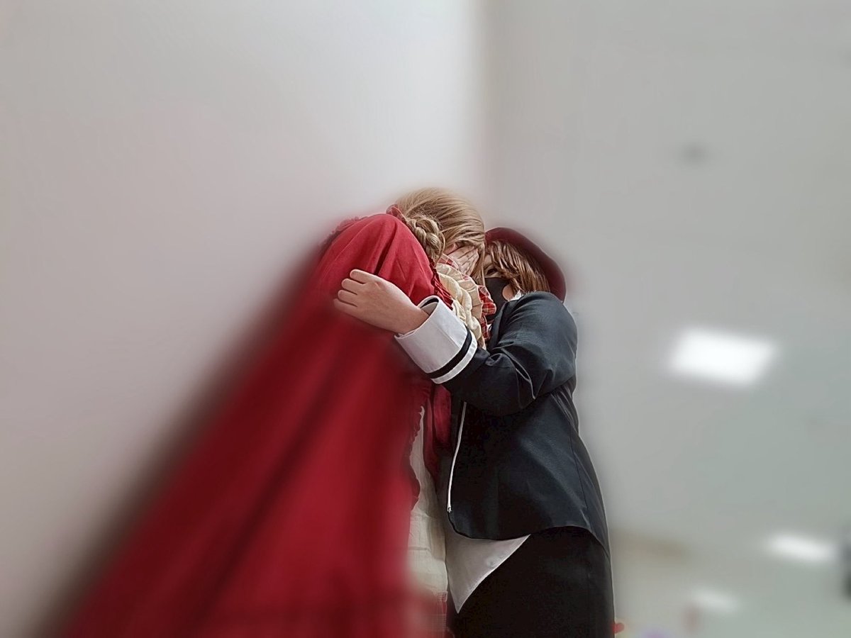 Rai55663's tweet photo. もうほんとに尊くて心の中で叫んでました…(声に出してたら周りの人びっくりさせる可能性あったので)時間ない中壁ドンも顎クイとかもされて死にました😇ありがとうございます🥲✨️
逆巻ライト→@Yu10_Snow11 さん
📸→@MAMOJYANAI さん https://t.co/QCuJQxx0zf