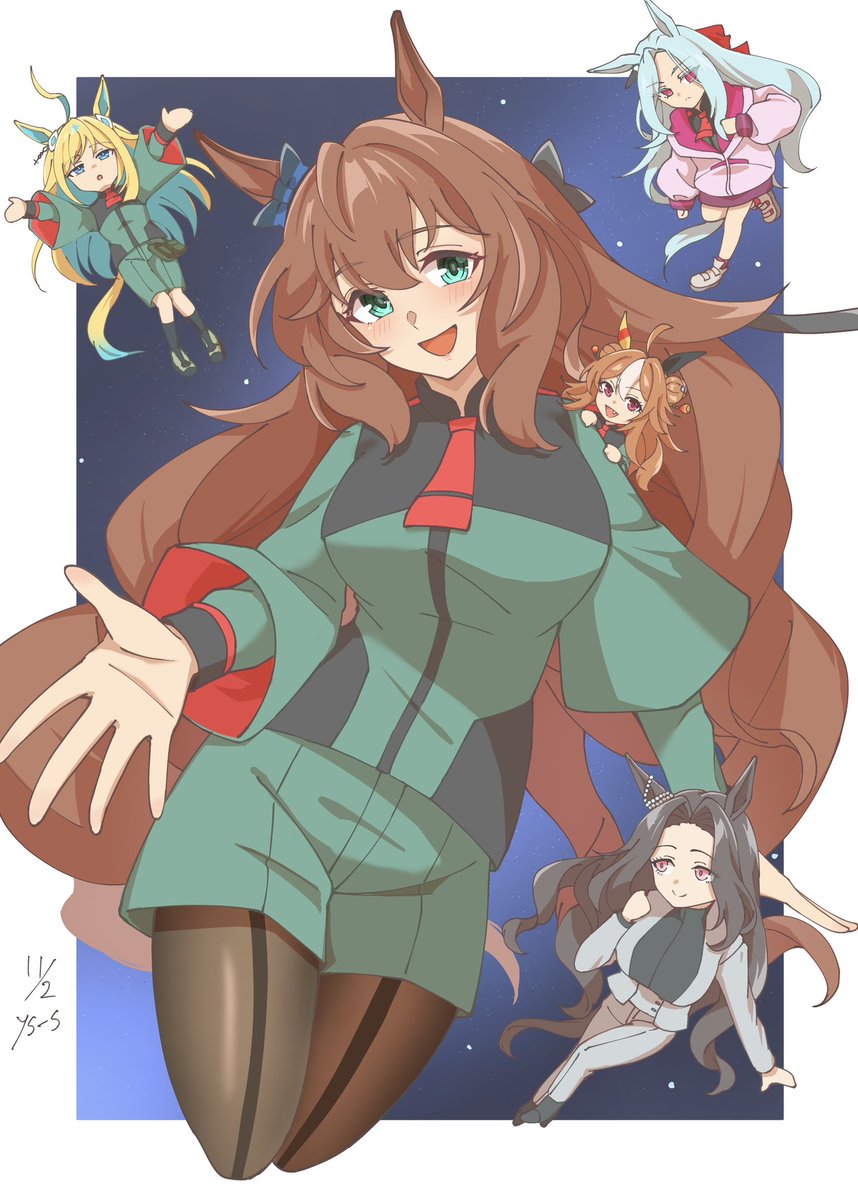 地球寮のウマ娘+α🌏
#ウマ娘 #マルゼンスキー