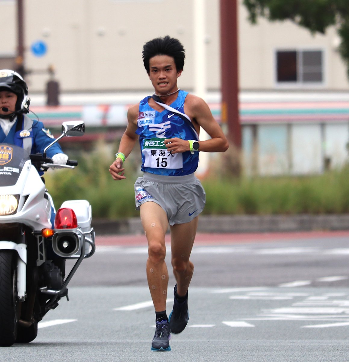 maco_min's tweet image. 2025.11.02
第57回全日本大学駅伝対校選手権大会
6区　平井璃空　選手（東海大学）①　
#GoTOKAI
#全日本大学駅伝
#全日本駅伝