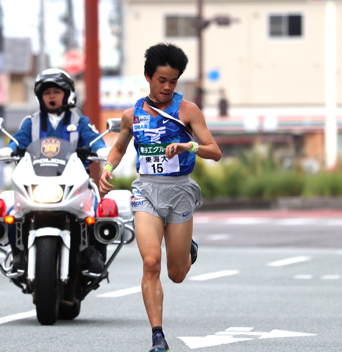 maco_min's tweet image. 2025.11.02
第57回全日本大学駅伝対校選手権大会
6区　平井璃空　選手（東海大学）②　
#GoTOKAI
#全日本大学駅伝
#全日本駅伝