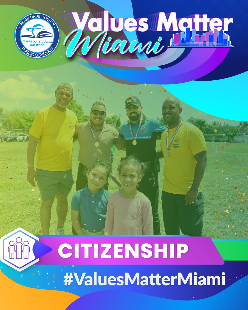 What does it mean to be a good citizen? This month, our Values Matter Miami campaign is exploring just that. Let's work together to be active and responsible members of our community! Find out more in the video: bit.ly/4cItPxs #ValuesMatterMiami #Citizenship