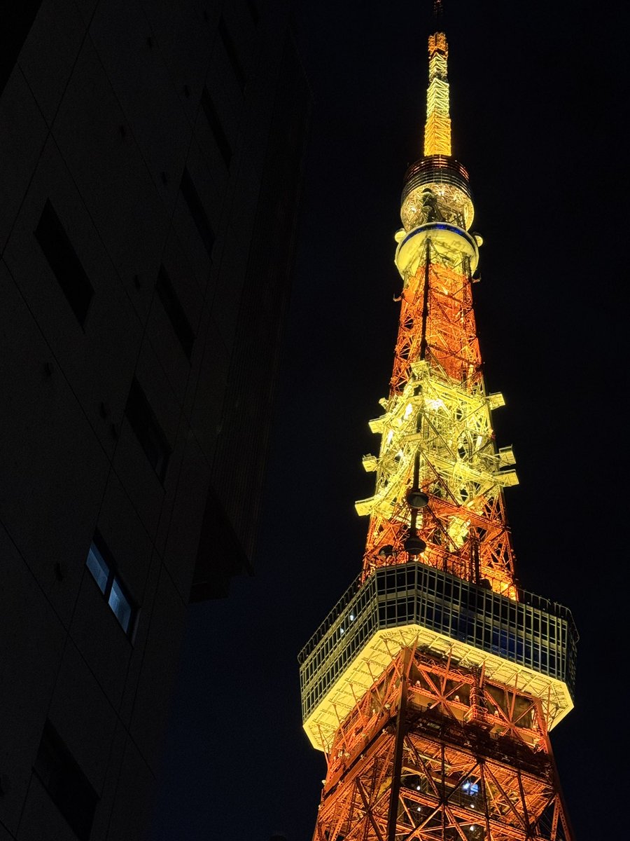 PasspoSoul's tweet image. 🚕時代のお気に入り休憩場所から撮影🗼
トランプさん来日の星条旗🇺🇸カラーで撮りに行きたかったなぁ🥲
#東京タワー🗼
#iPhone15ProMax