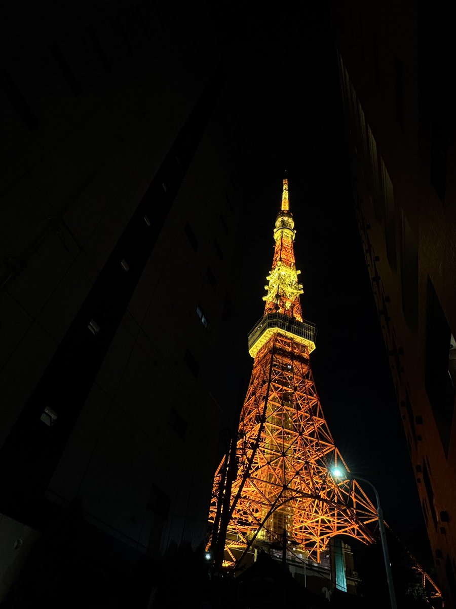PasspoSoul's tweet image. 🚕時代のお気に入り休憩場所から撮影🗼
トランプさん来日の星条旗🇺🇸カラーで撮りに行きたかったなぁ🥲
#東京タワー🗼
#iPhone15ProMax