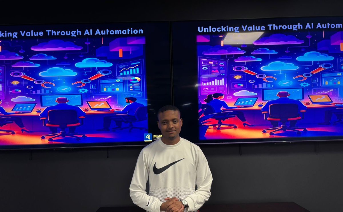 david_mogole's tweet photo. Allow me to introduce myself.
My name is Karabo David Mogole 
Team Leader for the #1 Team at the MTN SA Technology special projects competition 2025. https://t.co/jojg4c3riA