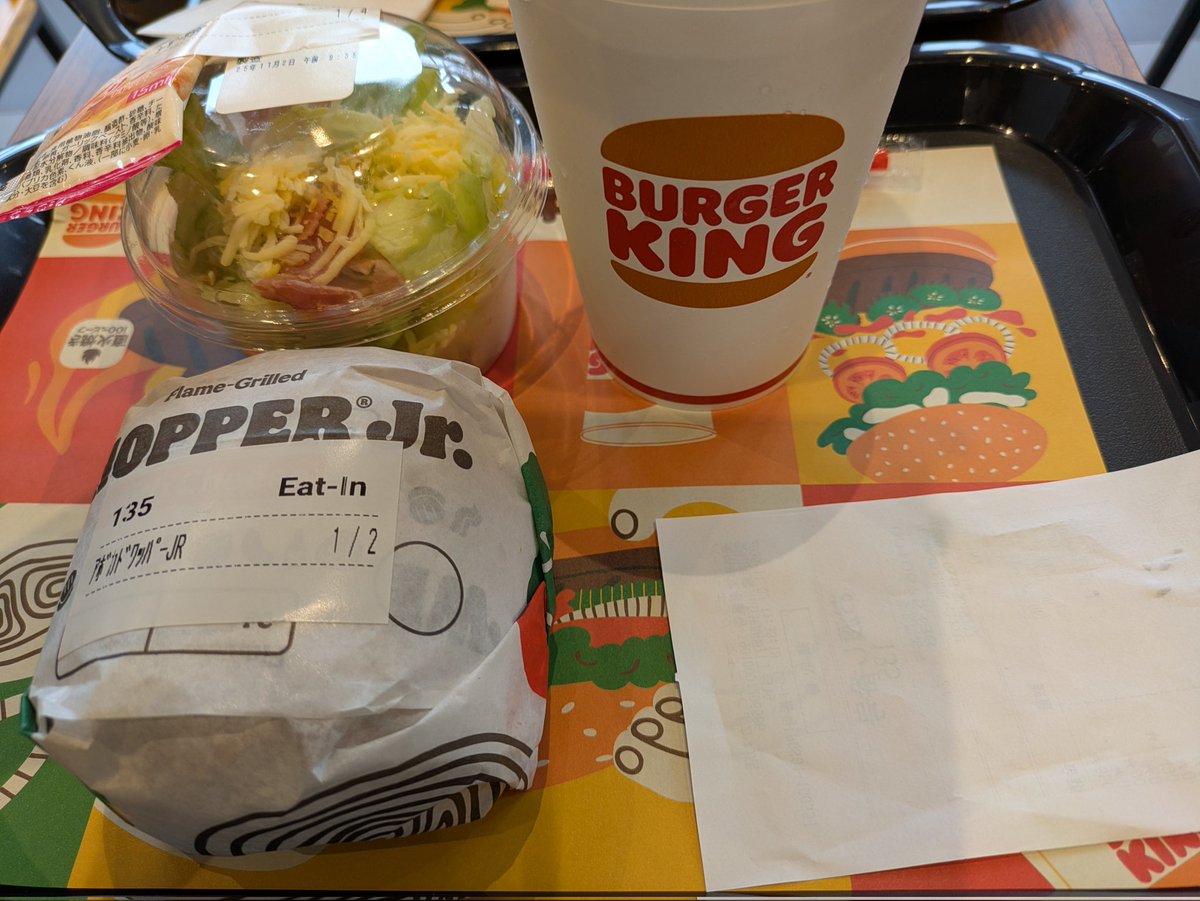 【受注作成☆おすそ分けファイル】burger king Design A4 One Sheet Wonder: Mini Album for Happy Mail with