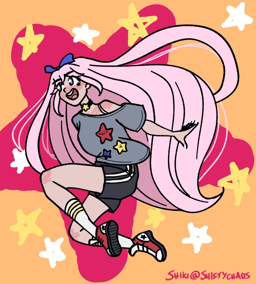 look at her go