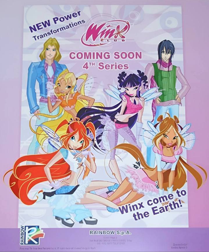 flwr_winx's tweet photo. first promo poster with Believix prototypes before the season 4 premiere (restored) #winxclub #winx https://t.co/vyeVSdZs8s