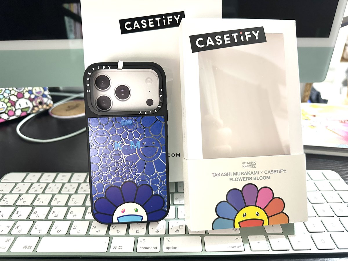 KazMac_chiliz's tweet image. 村上隆コラボスマホケースゲットん🌸✨
NFTとかアートやカードもいいけど、やっぱり毎日持ち歩くのが1番いい。笑

 #CASETiFY