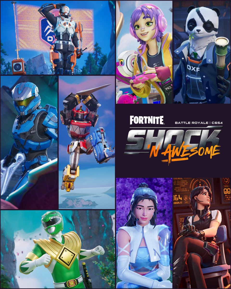 Fortnite Shock 'N Awesome

#Fortnite #FortniteShockNAwesome #FortniteChapter6Season4 #Fortography #VirtualPhotography