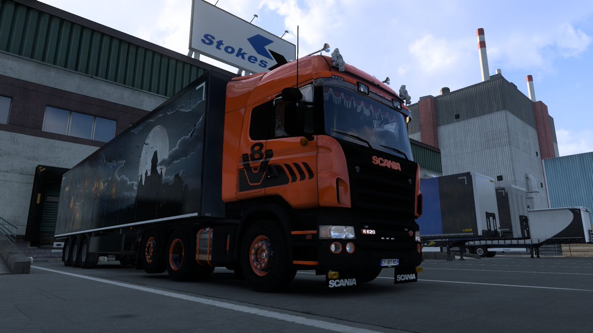 6259Manu's tweet photo. ETS2: Scania R620 V8.          

Salut.            

Witches of Brackenreach event.  

#EuroTruckSimulator2 #gamingpc #AmericanTruckSimulator #BestCommunityEver #VirtualPhotography #camions #GamingCommunity

@SCSsoftware https://t.co/i4ZgTneOi3