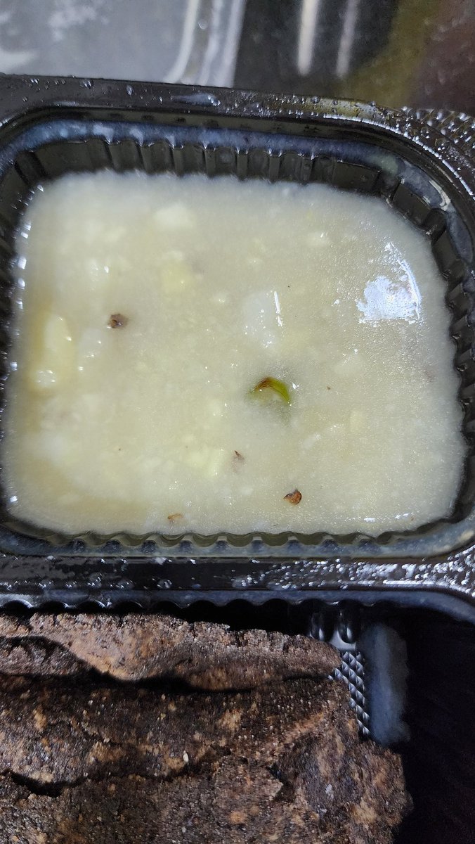 amitattry's tweet photo. @SwiggyCares @Swiggy 
It is Ekadashi today and there are thousands of Indians who are on fast.

We ordered a Vrat thali and received uncooked, stale and unpalatable food. As a sweet, mashed potato mixed with sugar is being served.

On complaining, there is no response from your customer care team....

Do you have some shame??