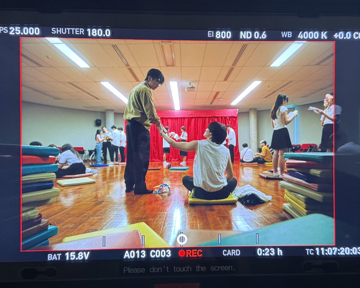 perthdde's tweet image. Kicking off the filming with potentially one of the most crucial scene. Uni days was tough but this one might be different, who knows? I might be risking it all just to keep him close and follow him forever wherever he goes.