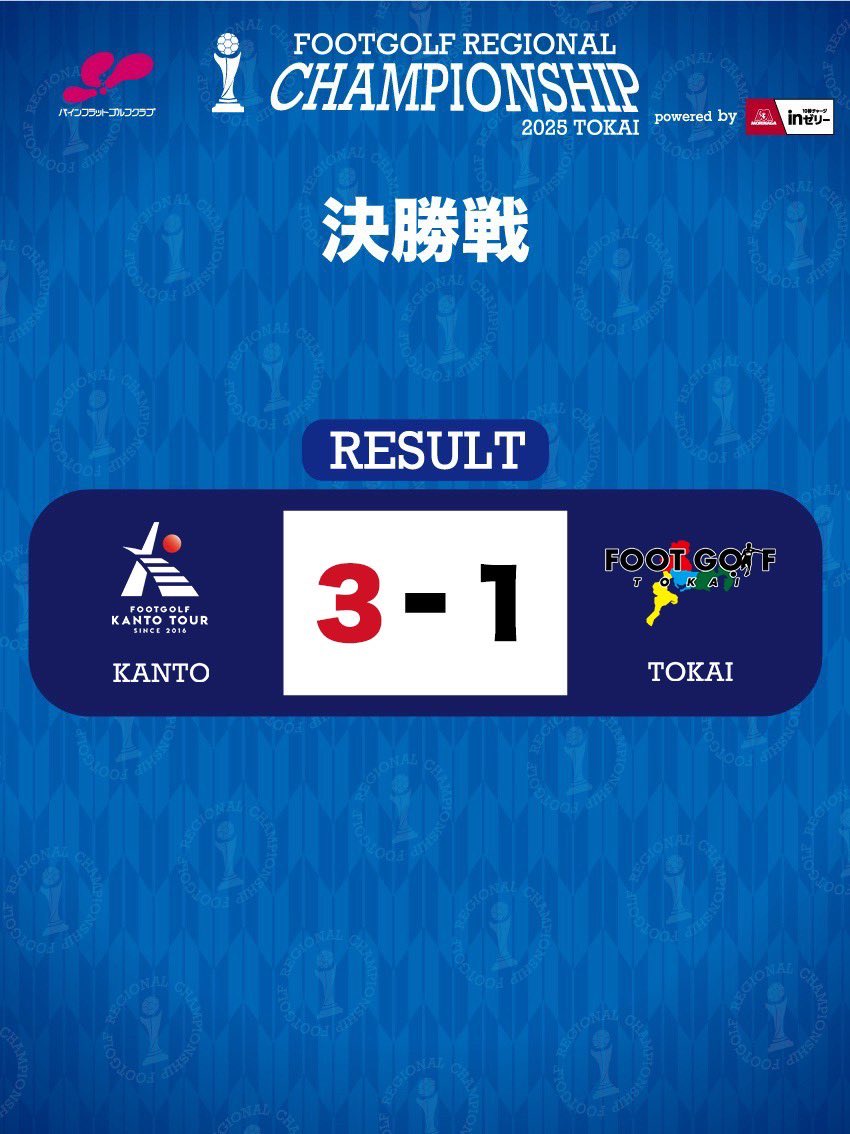 フットゴルフ地域チャンピオンシップ tweet media