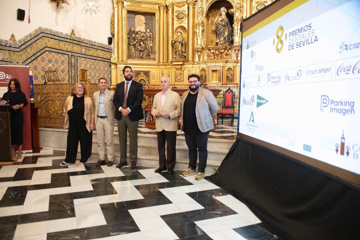 2º puesto, de seis candidatos que optaban, a ganar el Premio Digital de Sevilla "Ismael Yebra" 2025, por mis proyectos de divulgación histórica en redes <a href="/SevillaInsolita/">Sevilla Insólita</a> y <a href="/SevillaMaritima/">Sevilla Marítima y Fluvial</a>.

¡Otro año será!