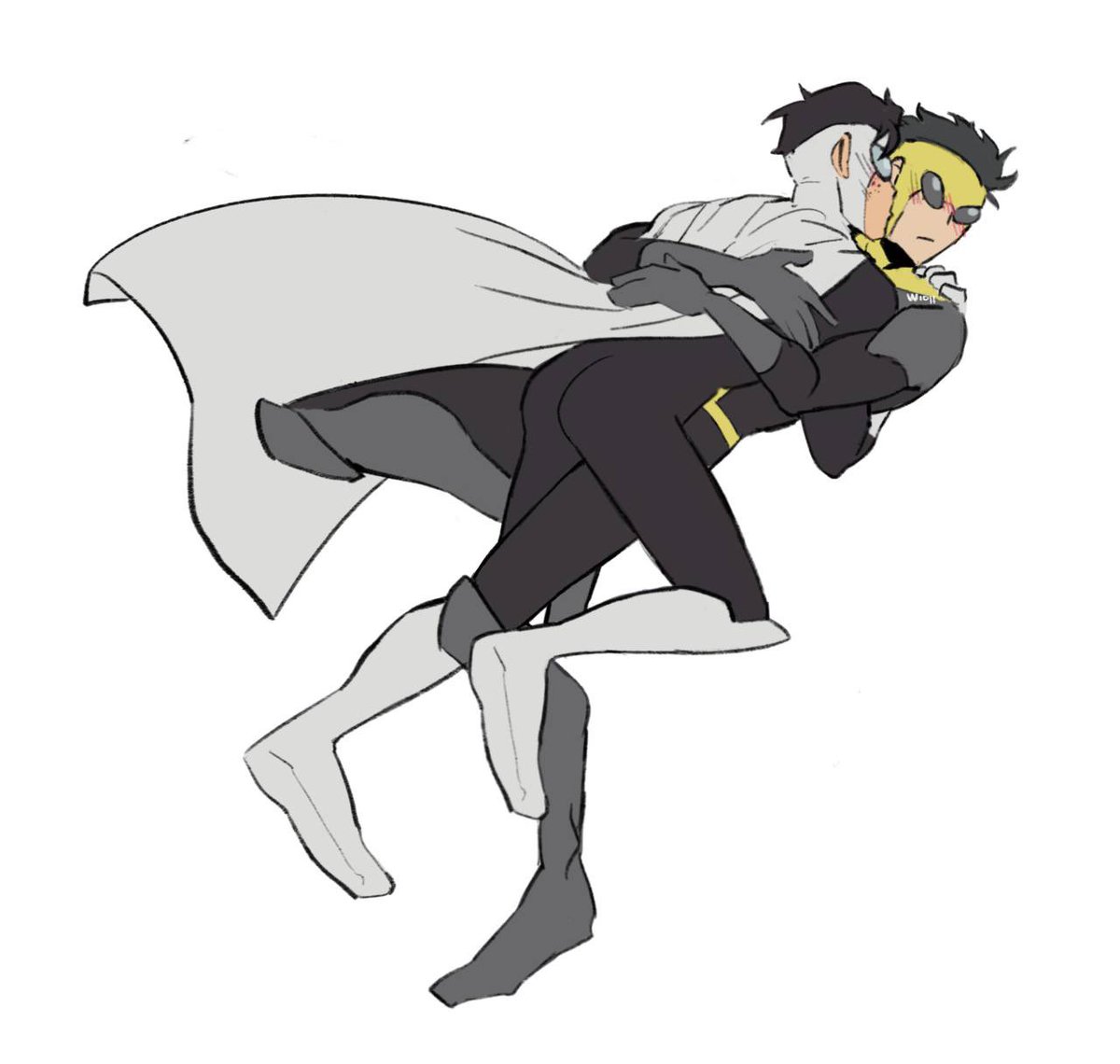 Wioojj's tweet photo. #Invincible #MarkGrayson 
🤍🩶💛 https://t.co/8BBMOFcOpX