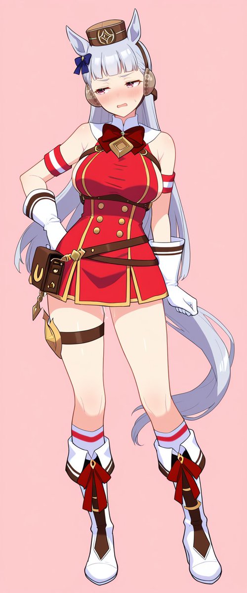 はみ出るゴルシちゃん🥕