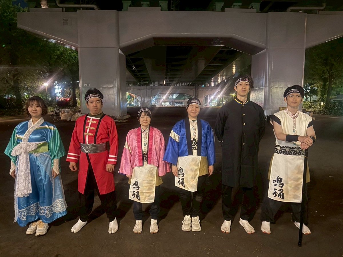 meito18th's tweet photo. こんばんは！18代目鳴踊です！

11月に入りましたね＾＾
昨晩も元気に「顔晴レ!!!」の練習を行いました！

振り覚え直しをしつつ、新しい構成にもチャレンジした、内容たっぷりな練習でした🥺

バサカニまで1か月と少し！頑張って参りましょう🫡

#18代目　#鳴踊　#顔晴レ!!!  #バサカニ https://t.co/91wYxk9fsN