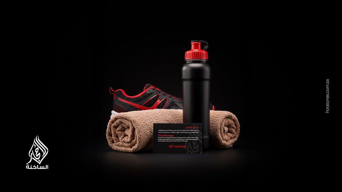 أدائك الرياضي القوي يحتاج له تعزيز أكثر مع جلسات المساج المخصصة بعد التمرين، 💪🏻
تواصل معنا اليوم واحجز جلستك. 👌

Your strong athletic performance deserves an extra boost with post-workout massage sessions. 💪🏻
Get in touch today and book your session. 👌

#HotStones | #MensSpa |