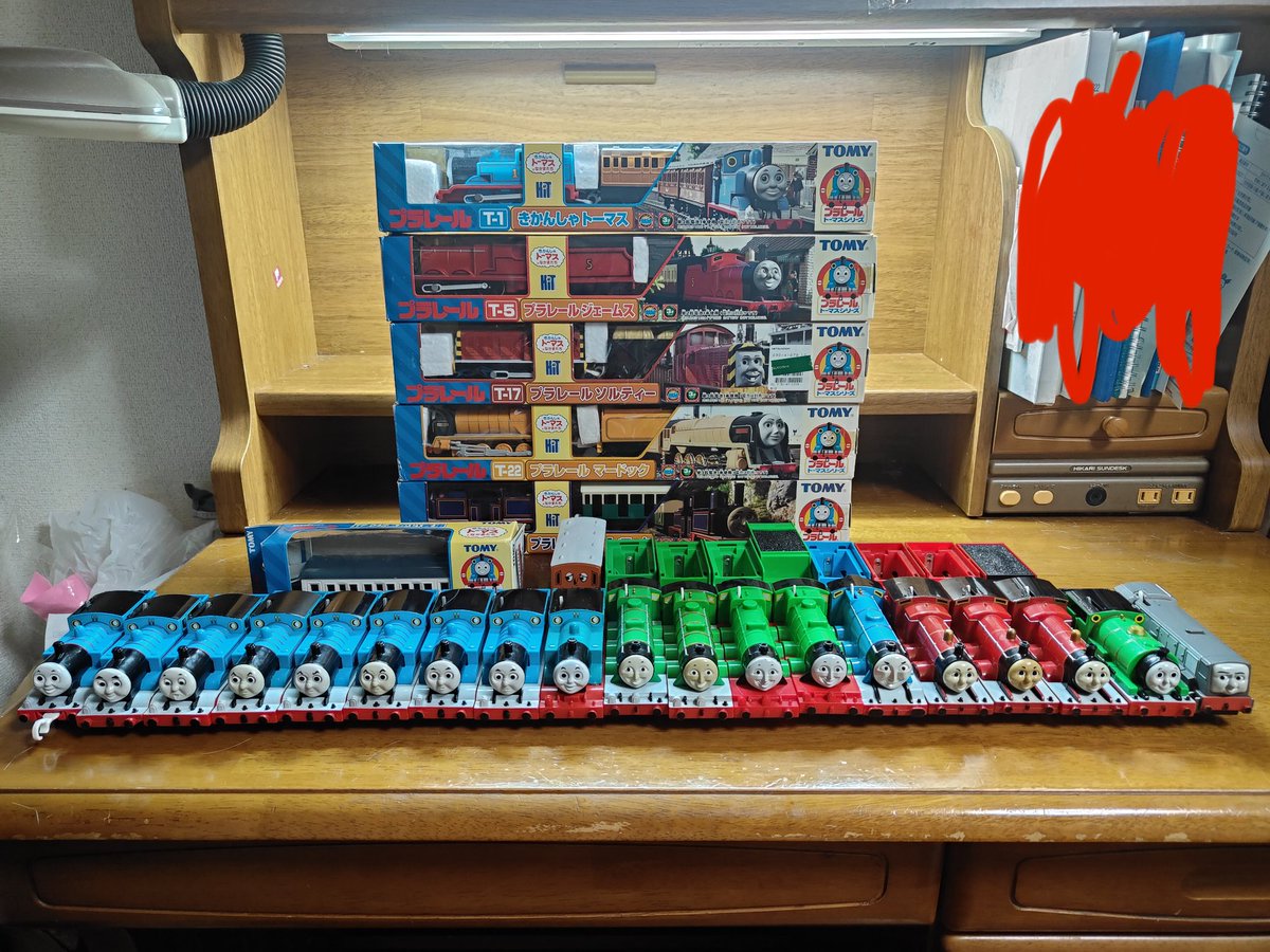 PLARAIL THOMAS FOR SALE!
If you want what you see here make sure to come to my store today jp.mercari.com/user/profile/2…